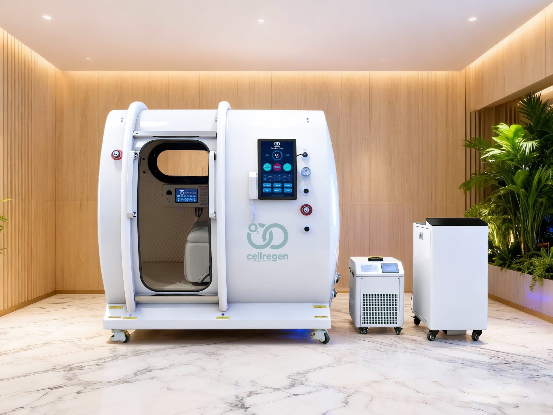 Compact Multi Place Chamber - Designed for shared use, this multi place chamber ...